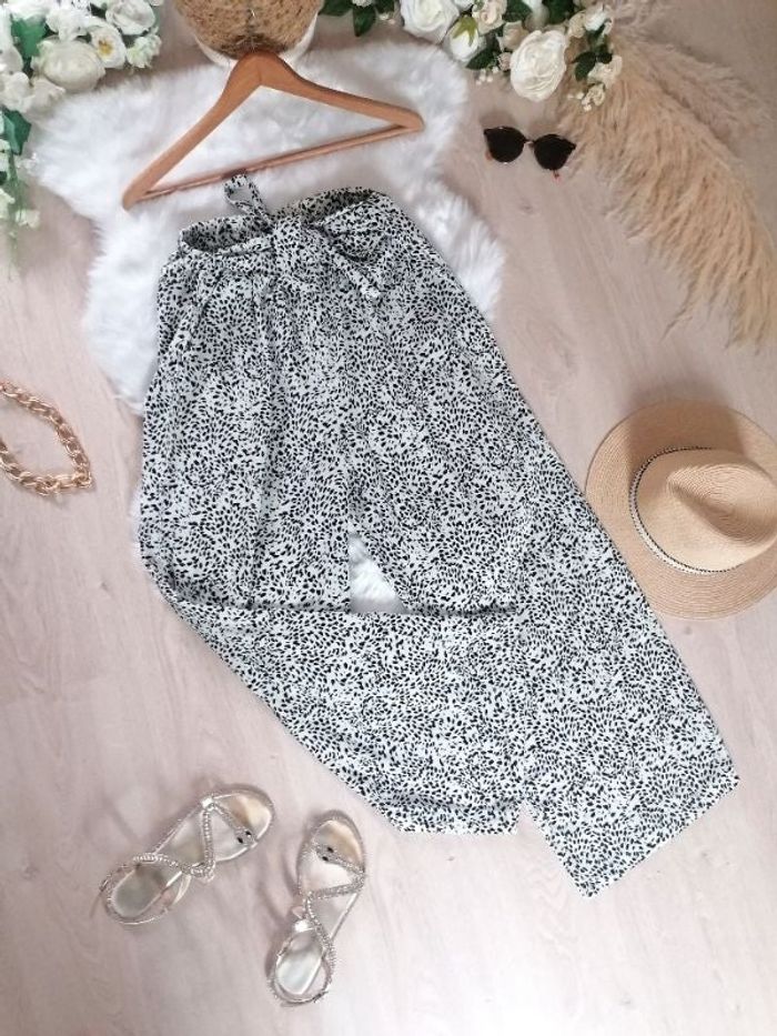Jolie pantalon taille haute taille M
