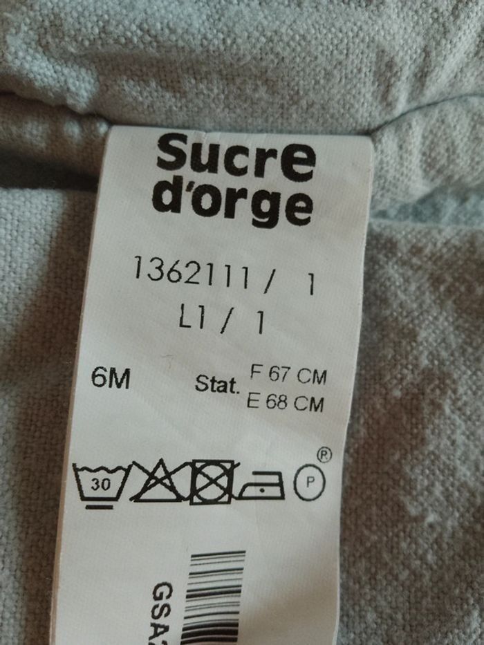 Manteau bébé 6 mois Sucre d'orge - photo numéro 6