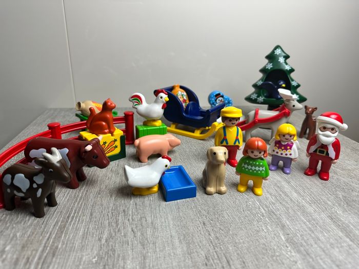 Lot Playmobil 123 calendrier de l’avent et autres - photo numéro 2