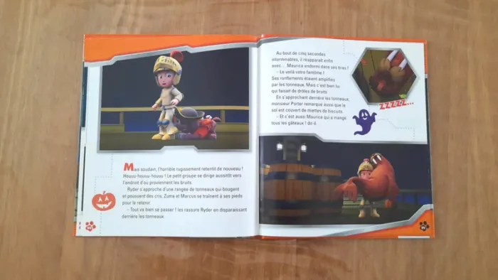 Livre Joyeux Halloween La Pat' Patrouille - photo numéro 3