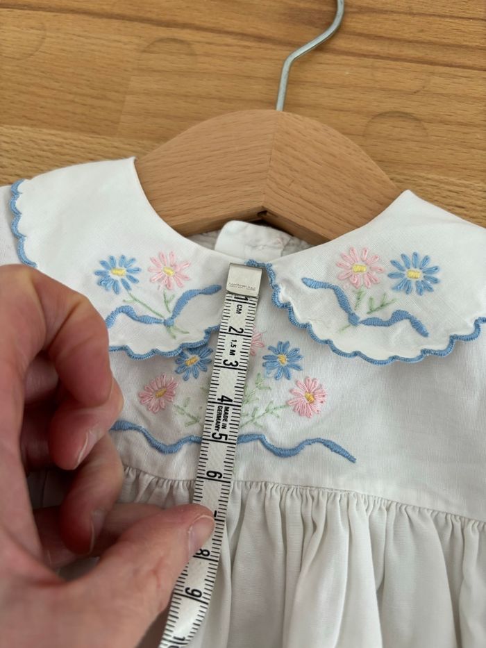 Robe ancienne de baptême ou cérémonie 6-9mois estimé - photo numéro 9