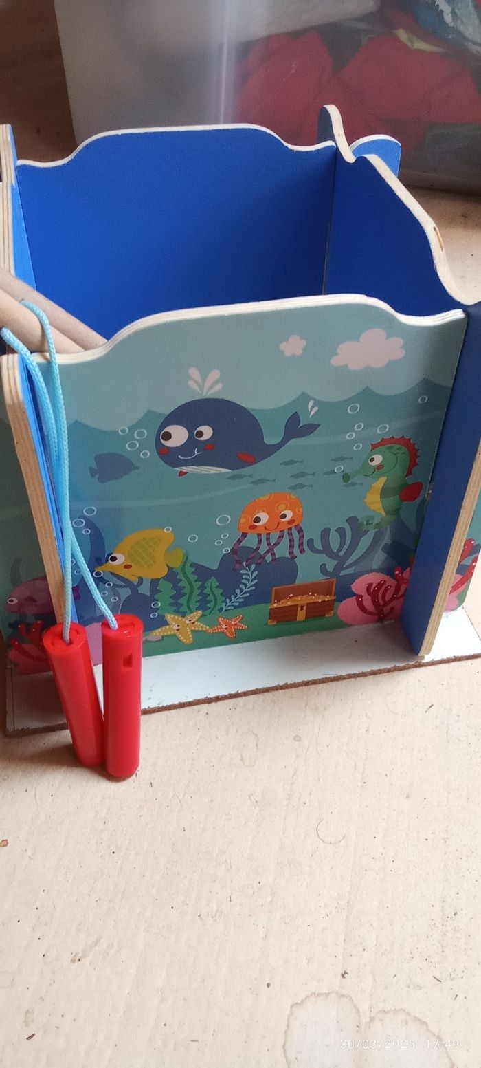 2 jeux de pêche en bois - photo numéro 4