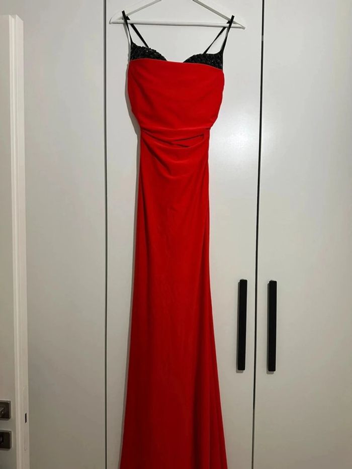 Robe rouge pour événement Taille S - photo numéro 2