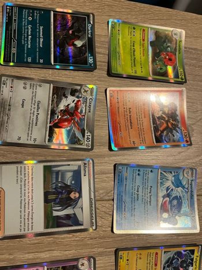 Cartes Pokémon holo flammes obsidiennes - photo numéro 1