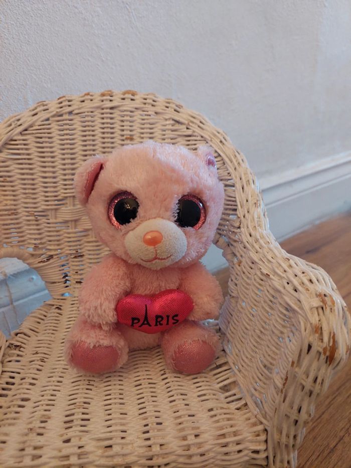 Peluche Léopard rose Paris Ty