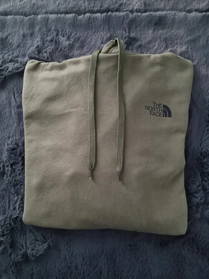 Pull capuche The North Face kaki, S Hommes
