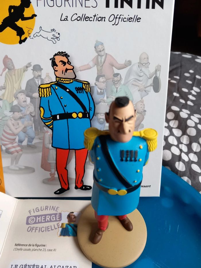 Figurine le général Alcazar en uniforme - photo numéro 7