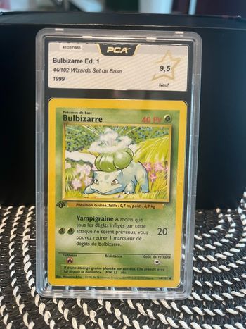 Bulbizarre edition 1 set de base 
