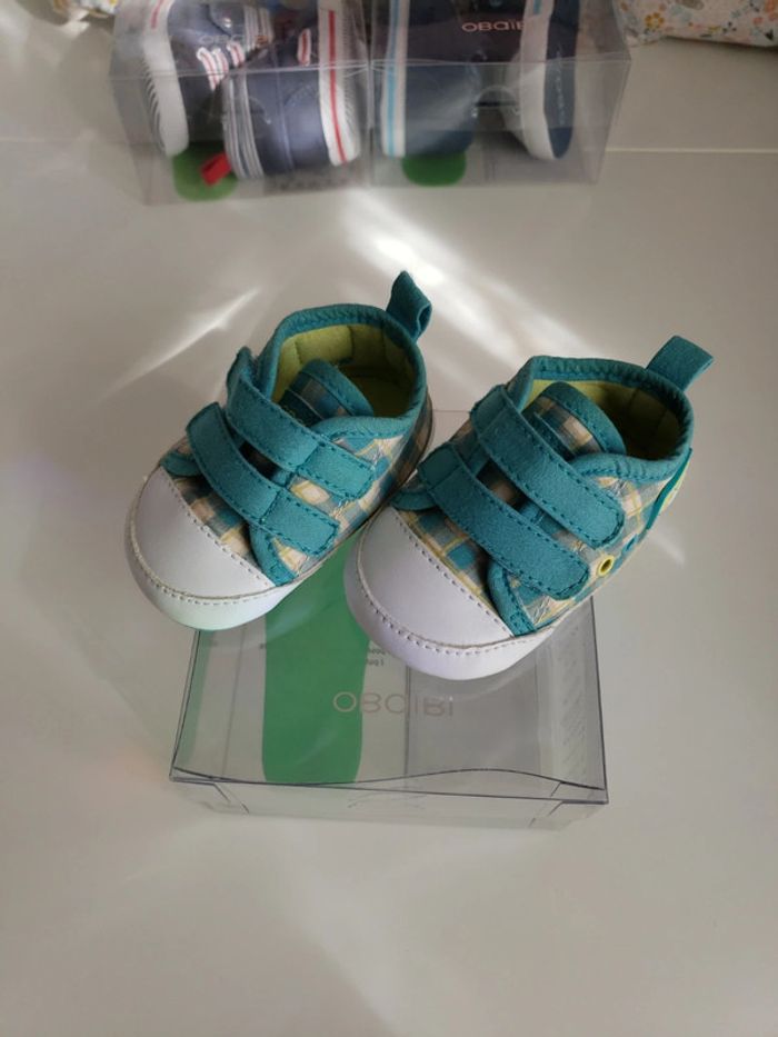 Baskets bébé 1/6mois Okaidi - photo numéro 2