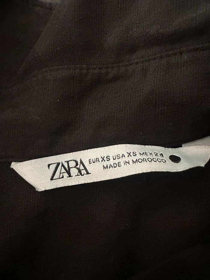 Chemise noire Zara - photo numéro 5