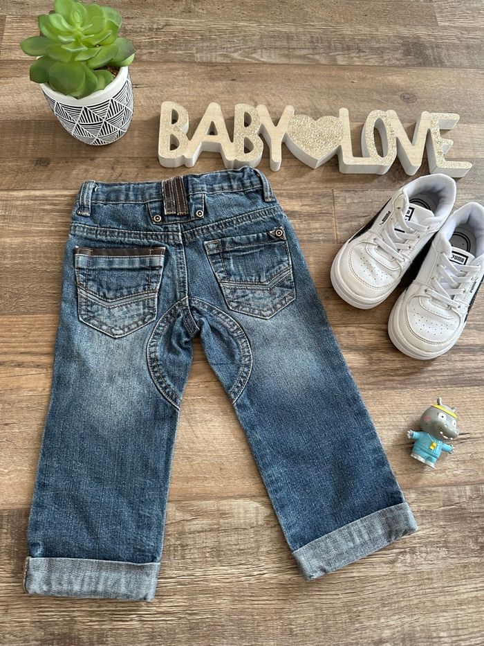 - Jeans Baby code - 12 mois - Très bon état - photo numéro 2