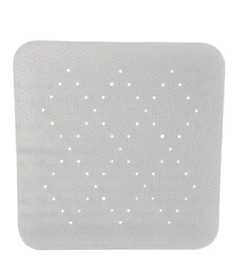 Tapis de bain antidérapant gris JYSK - 54 x 54 cm Neuf