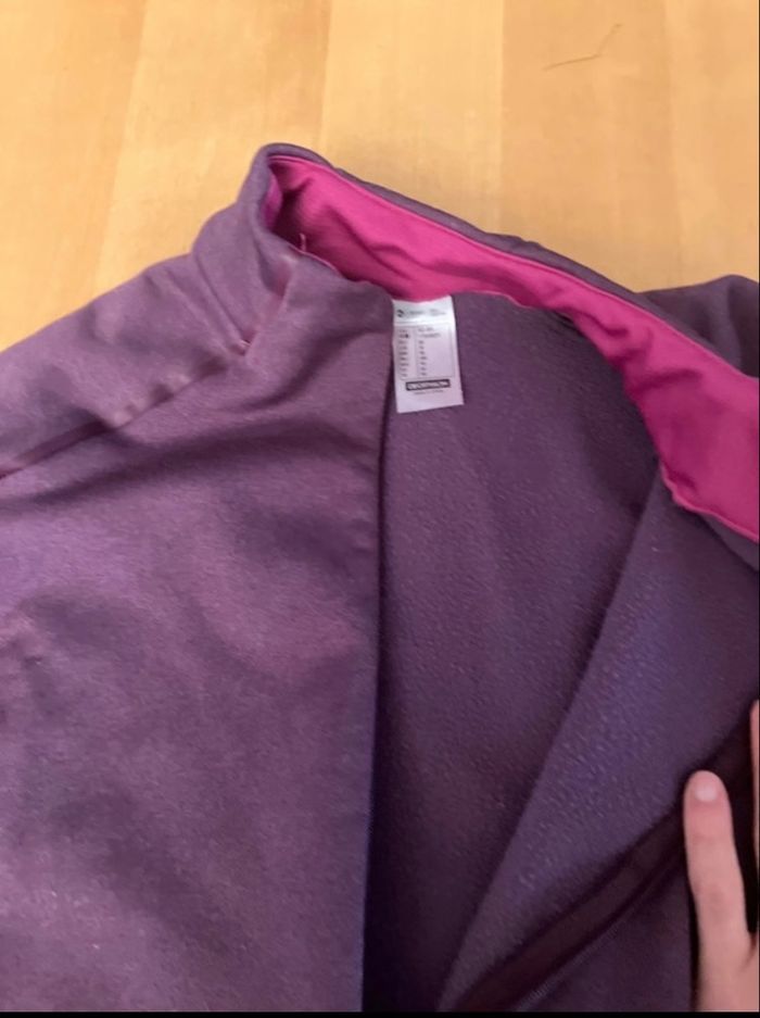 Pull polaire violette - photo numéro 5