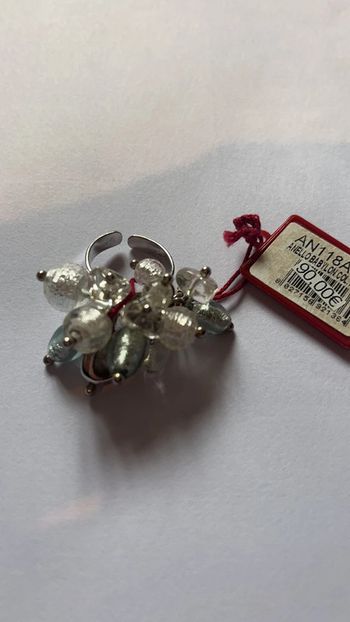 Bague verre de Murano