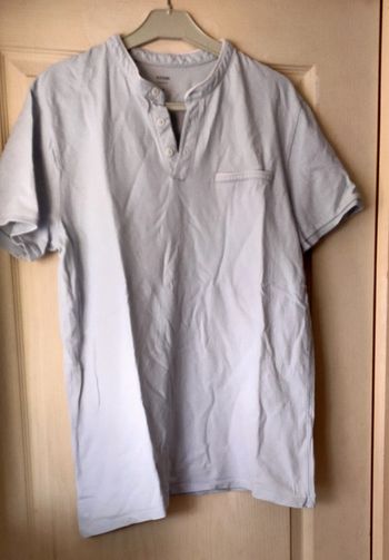 Polo homme à col tunisien