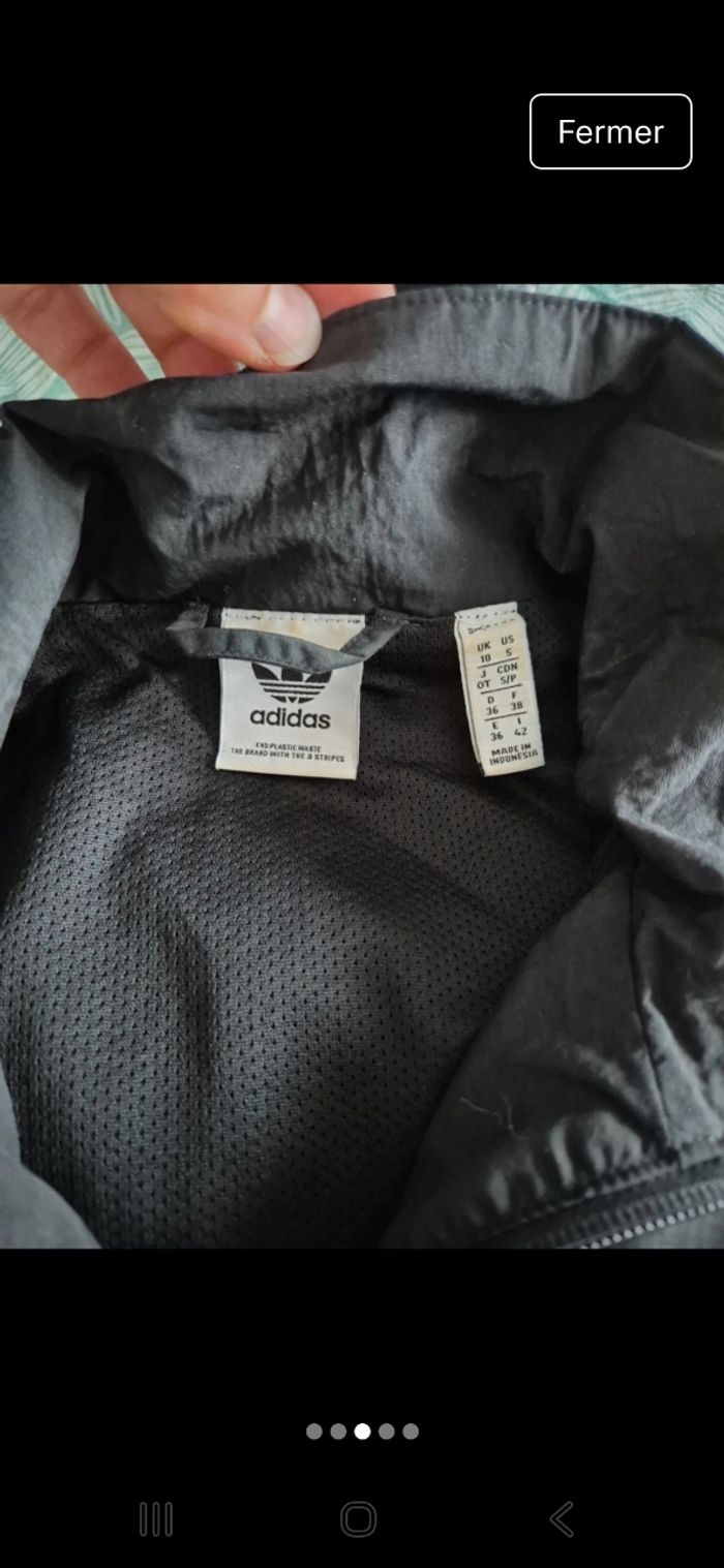 Veste sport coupe vent Adidas - photo numéro 2