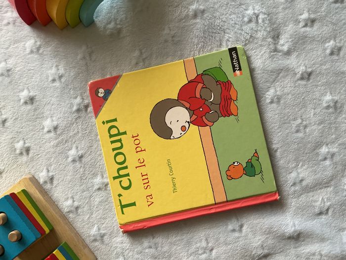 livre T'choupi va sur le pot numéro 33 éditions nathan - photo numéro 2