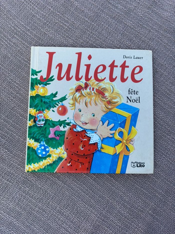Livre Juliette fête Noël