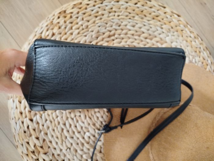 Sac à main tendance fashion bandoulière noir - photo numéro 7