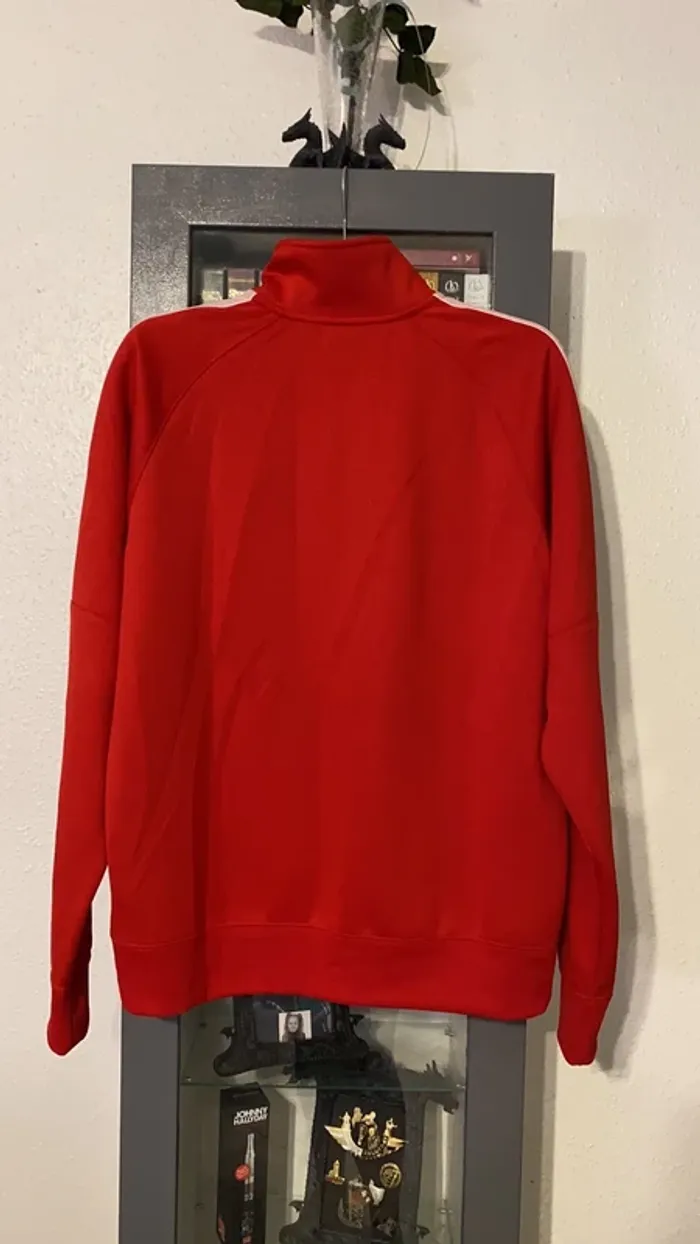 superbe veste gilet survêtement jogging NIKE fff taille M rouge - photo numéro 5