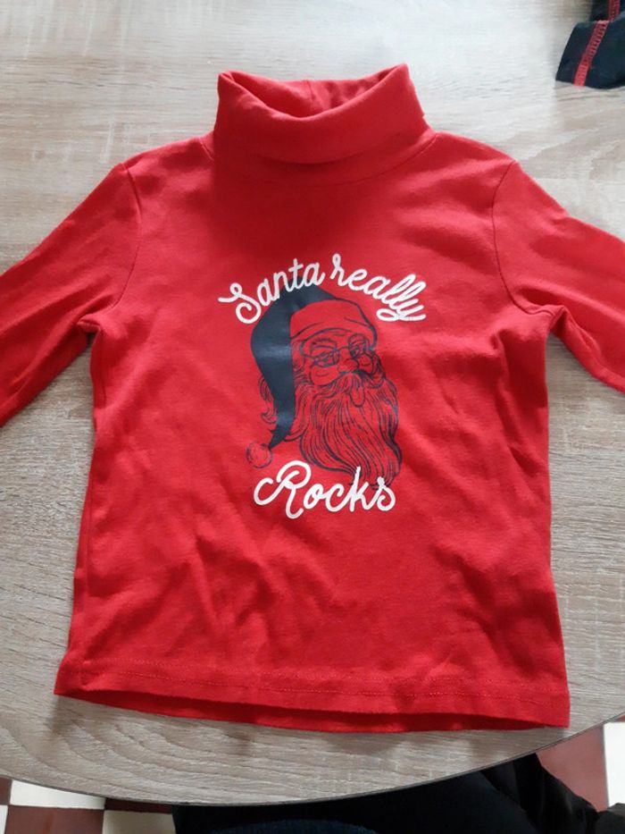 Maillot Pere Noël 3 ans