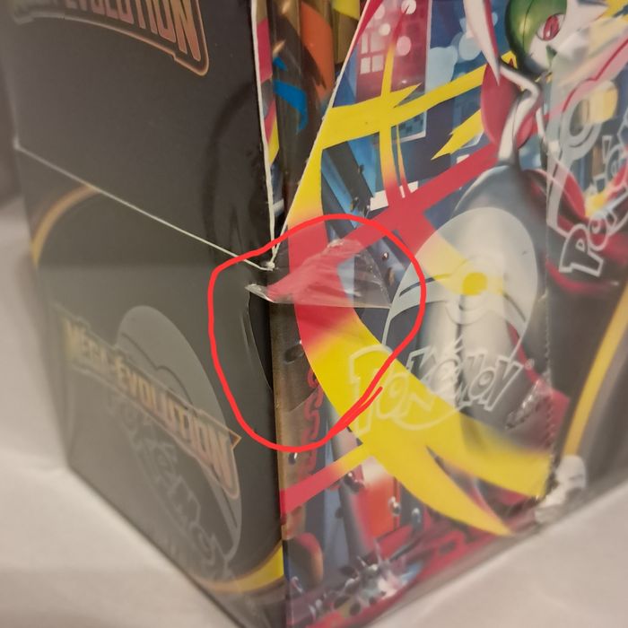 Pokémon demi display Méga Evolution ME1 ME01 défaut scellage - photo numéro 7