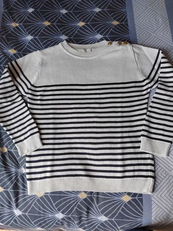 Pull marinière Eden & Victor 8 ans