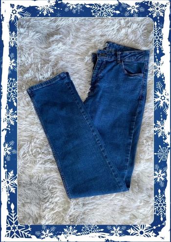 Jean coupe regular bleu foncé