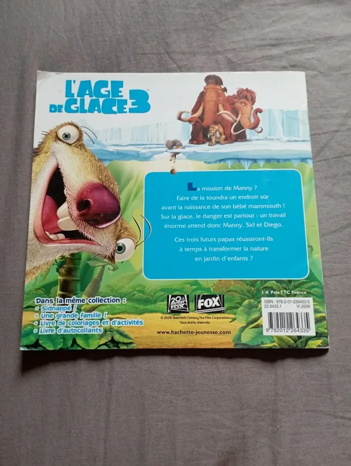 Livre l'age de glace 3 - photo numéro 2