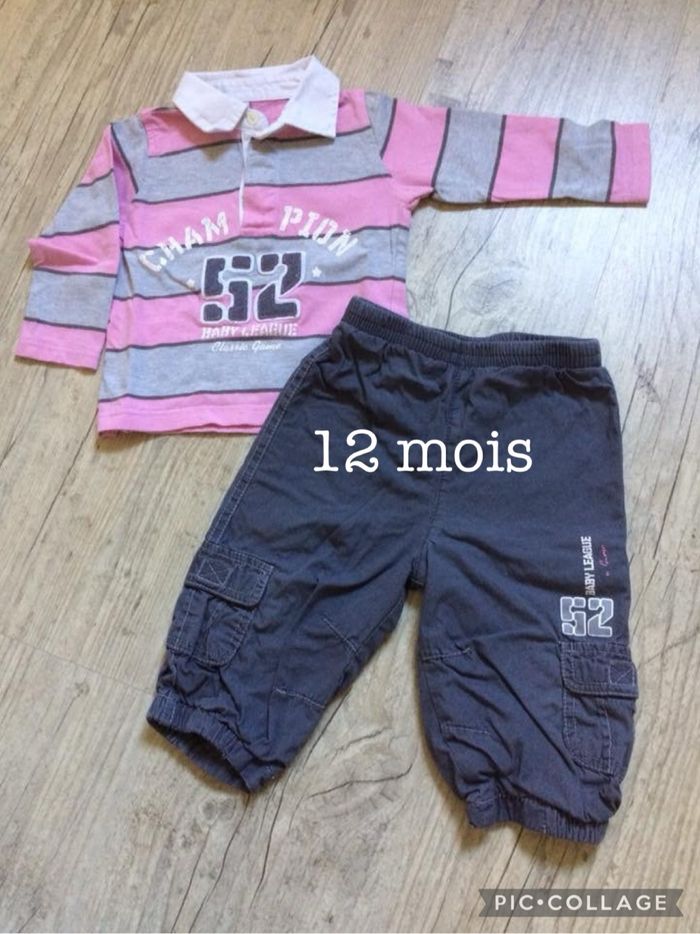Ensemble garçon 12 mois