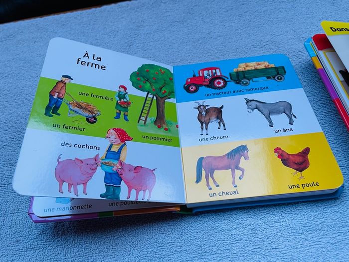 Lot de 2 livres enfants 12 mois imagier - photo numéro 2