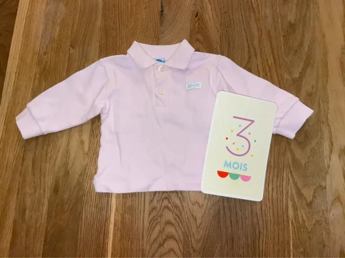 Pull/ polo 3 mois