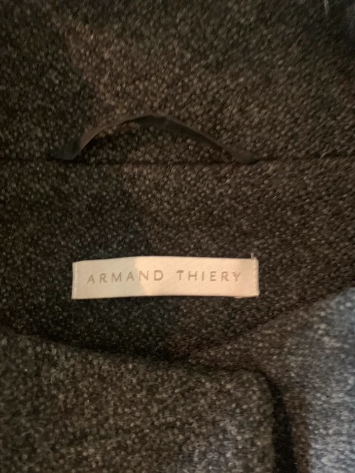 Manteau LAINE Gris Armand Thierry - photo numéro 6