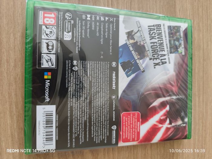 Suicide squad Xbox série X neuf sous blister - photo numéro 2