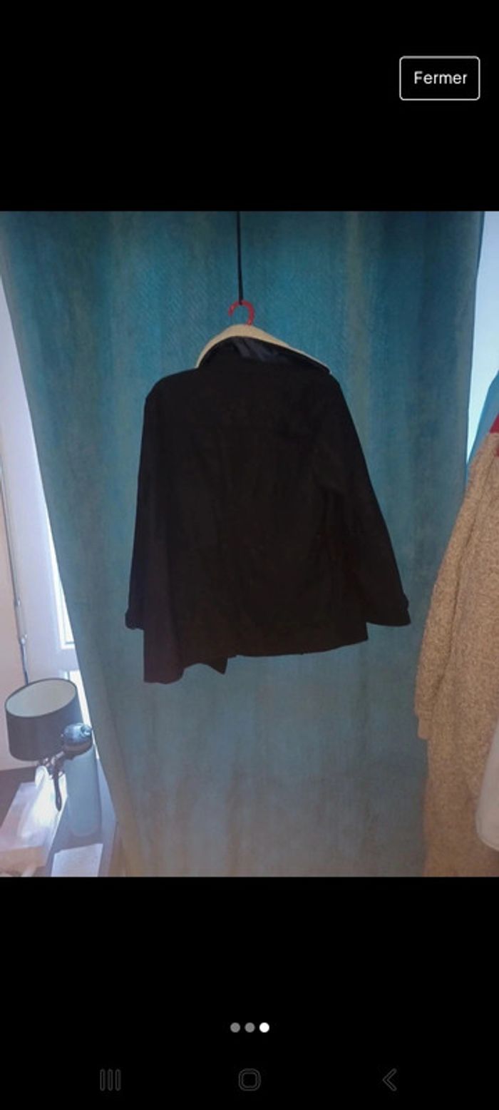 Veste zaraboys noir - photo numéro 3