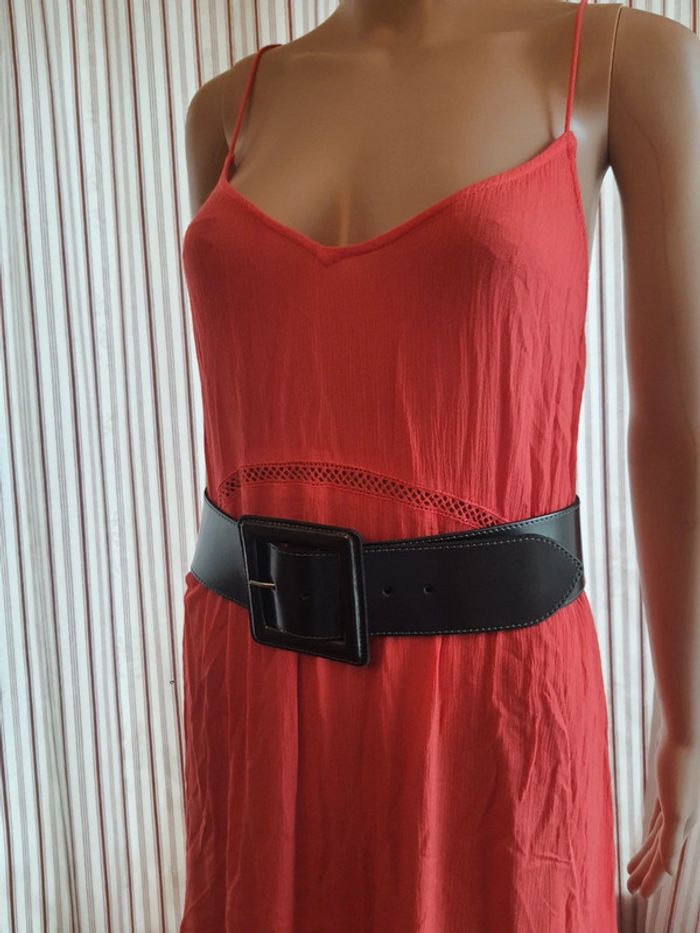 Ceinture noir brillant 1906 by Blue Star 85cm - photo numéro 2
