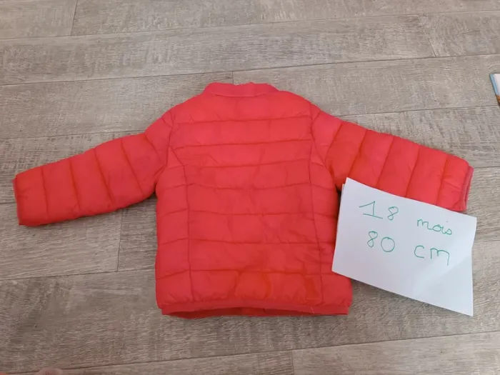 Manteau obaïbi 18 mois 80 cm - photo numéro 3