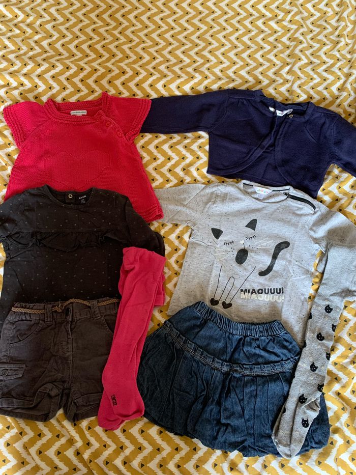 Deux tenues fille automne hiver 2ans