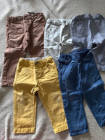 5 pantalons 12 mois 