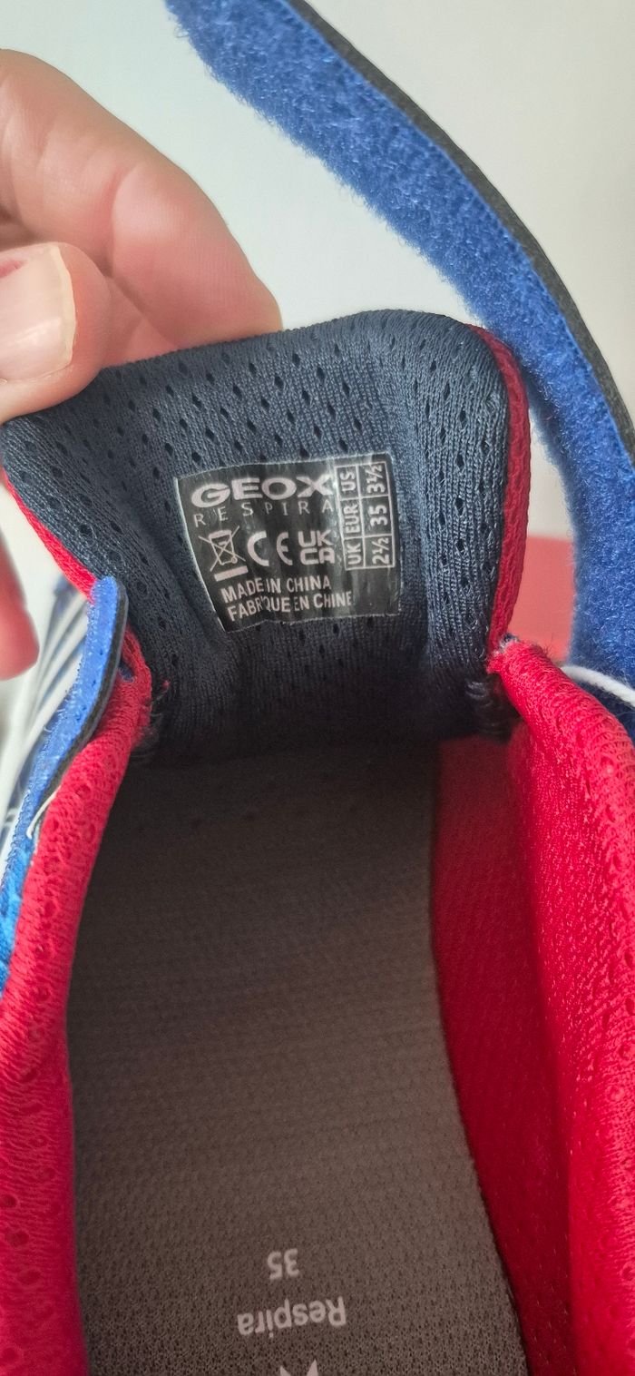 Basket geox  marvel enfant garçon - photo numéro 5