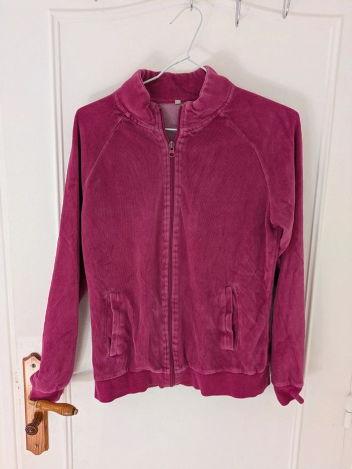 Gilet femme taille 38 type survêtement - photo numéro 2