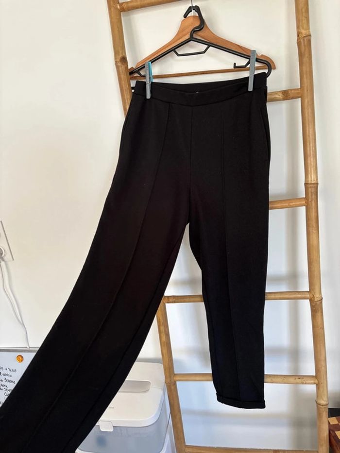 Pantalon en tissu noir Mango taille S /36 - photo numéro 5