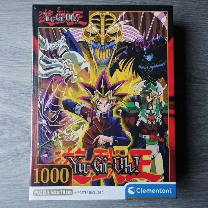 YU-GI-OH! - Puzzle Clementoni 1000 pièces + Poster 50x70cm
