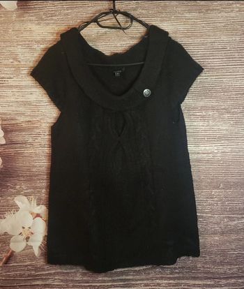 Joli Pull sans manche Zamba taille 42