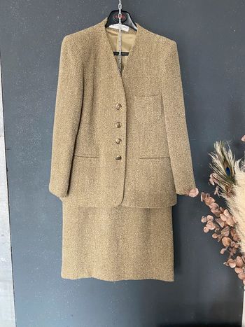Ensemble tailleur 94% laine 38/40 voir mensurations
