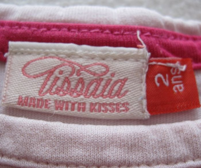 Maillot rose chat Tissaia 2 ans - photo numéro 3