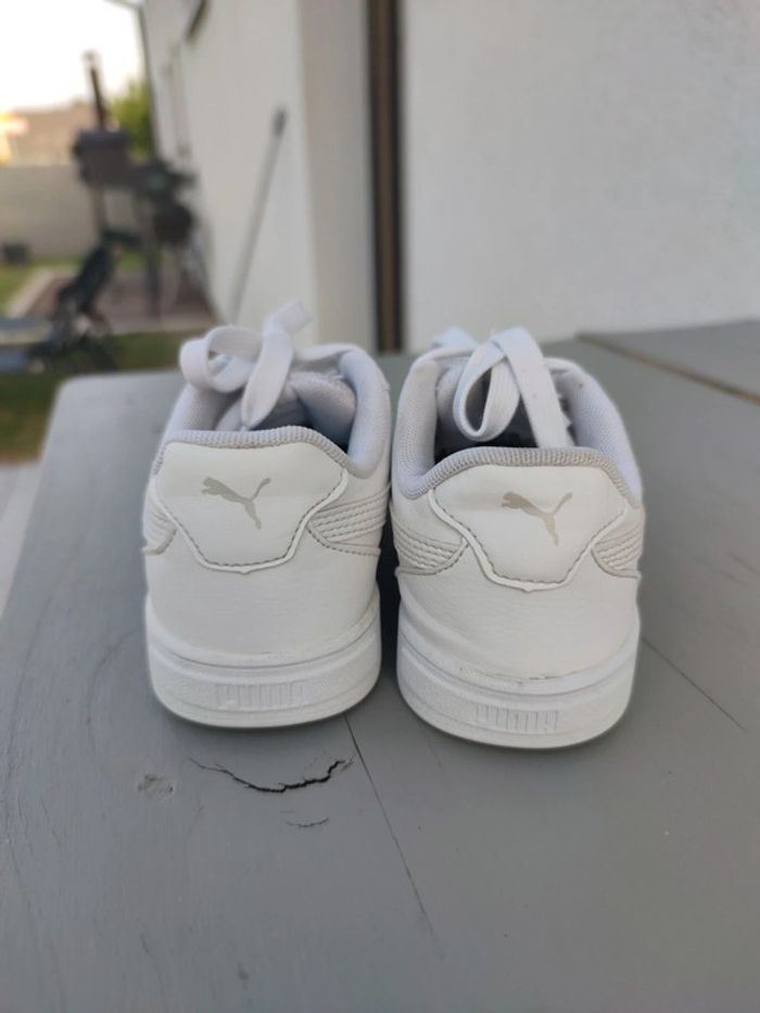 Baskets Puma blanche - photo numéro 5
