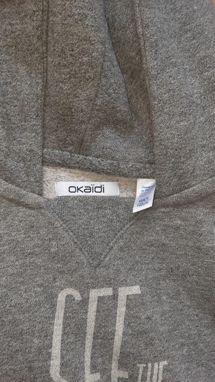 Sweat okaidi 10 ans - photo numéro 2