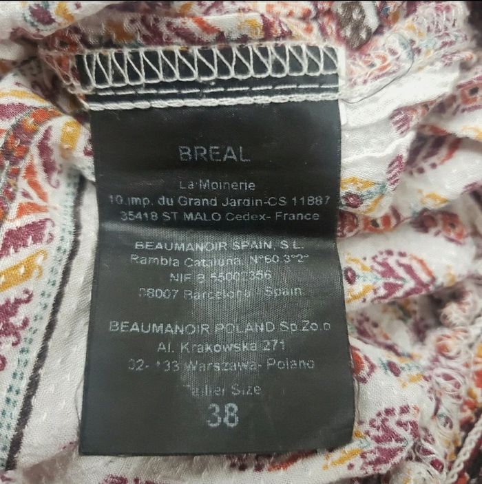 Blouse Bréal taille M - photo numéro 4