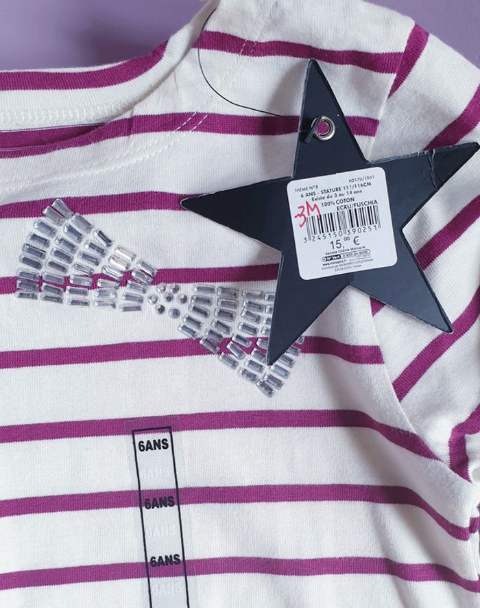 Tres jolie haut taille 6 ans Neuf - photo numéro 2